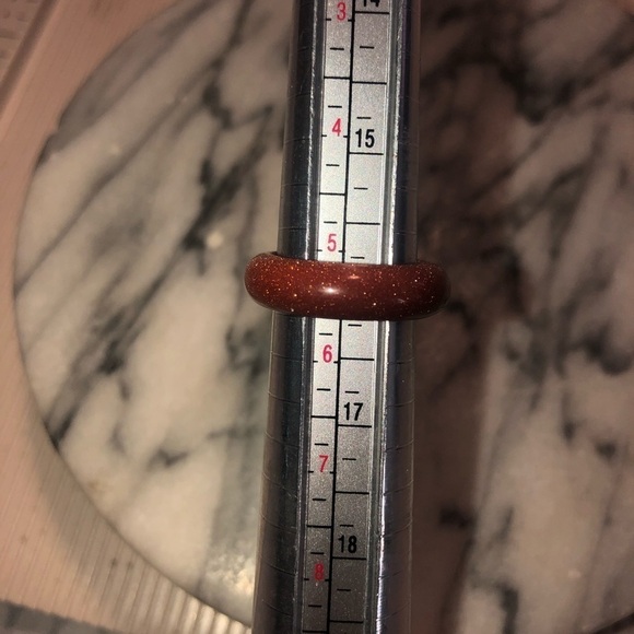 vtg Golstone Rounded Plain Band Sz 5.5 - Picture 7 of 7